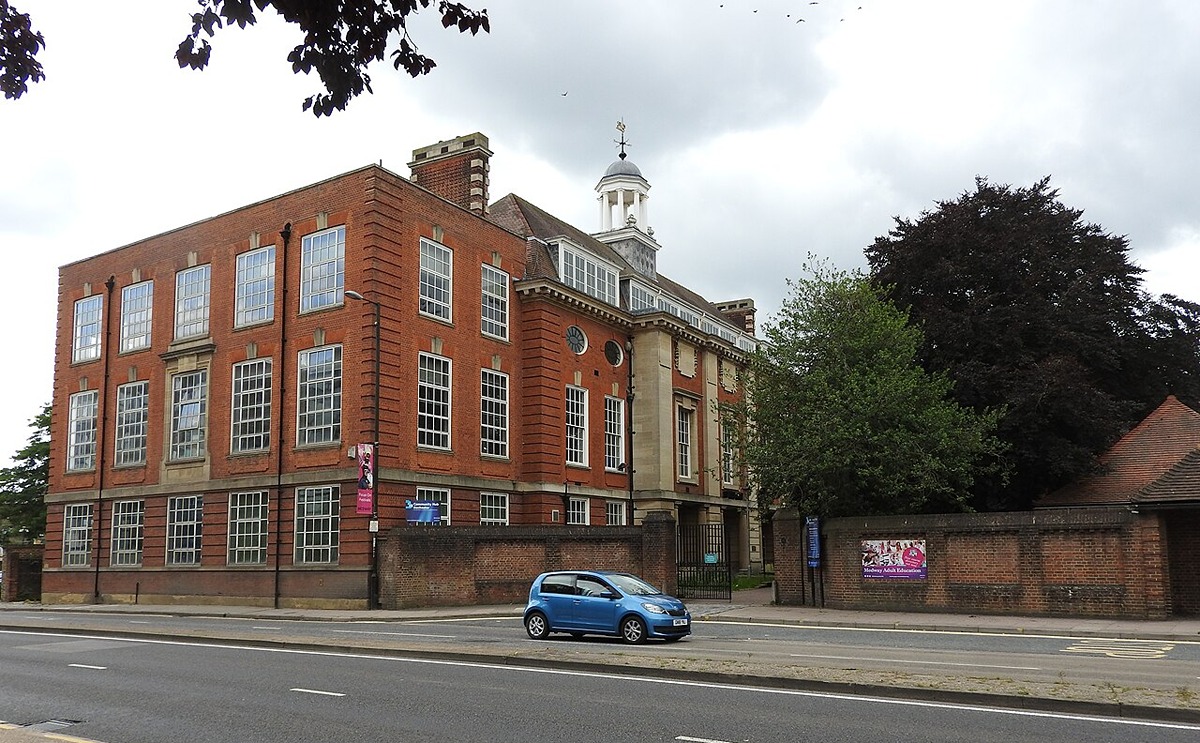 The Rochester Community Hub viewed from across Corporation Street